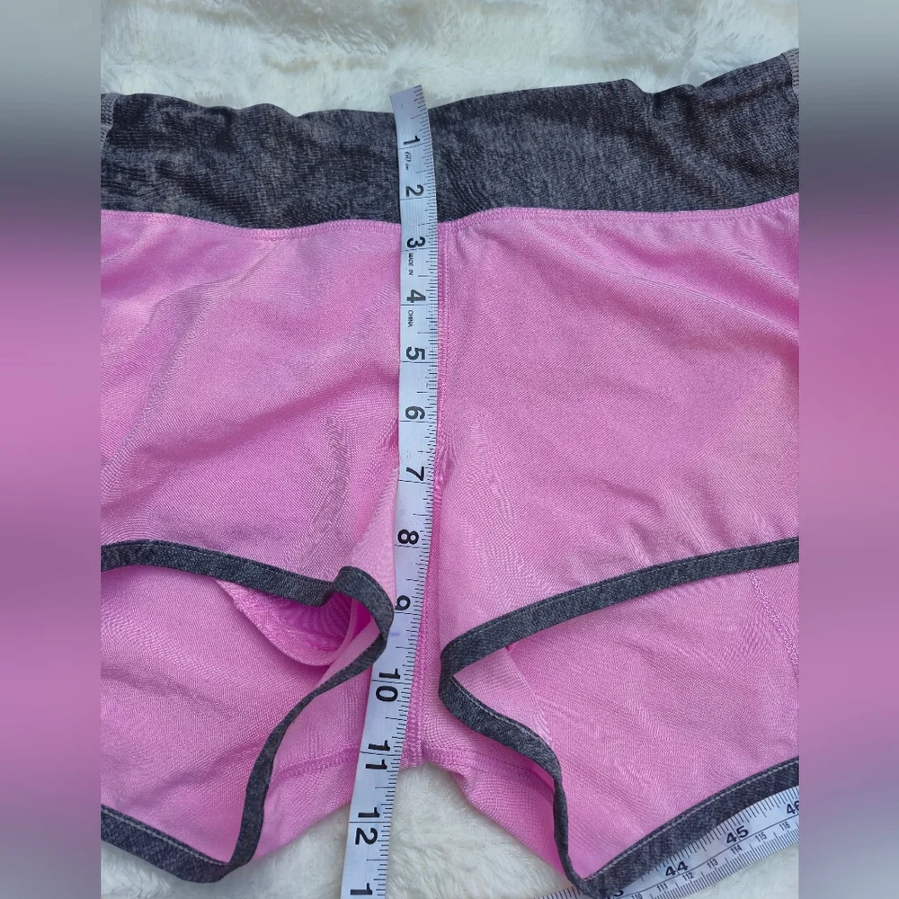 lululemon athletica Pink and Gray‎ Women's Athletic Shorts